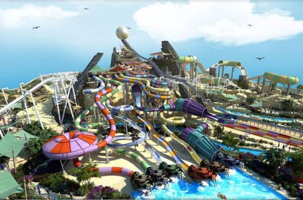 YAS WATERWORLD, WATER PARK, ABU DHABI